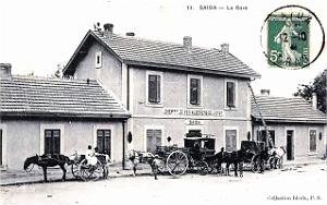 1392- Saida - La Gare